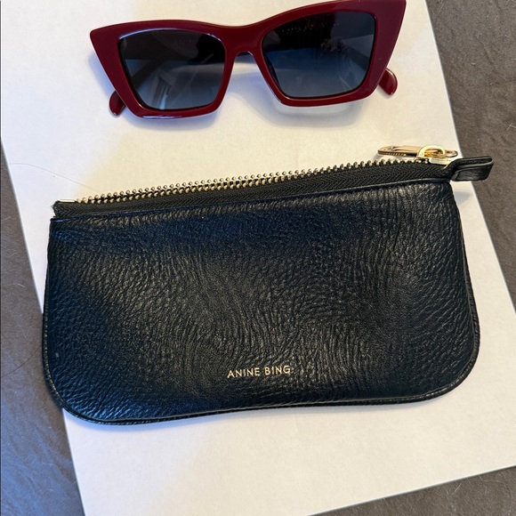 Anine Bing sunglasses burgundy/blue tint - Picture 7 of 7